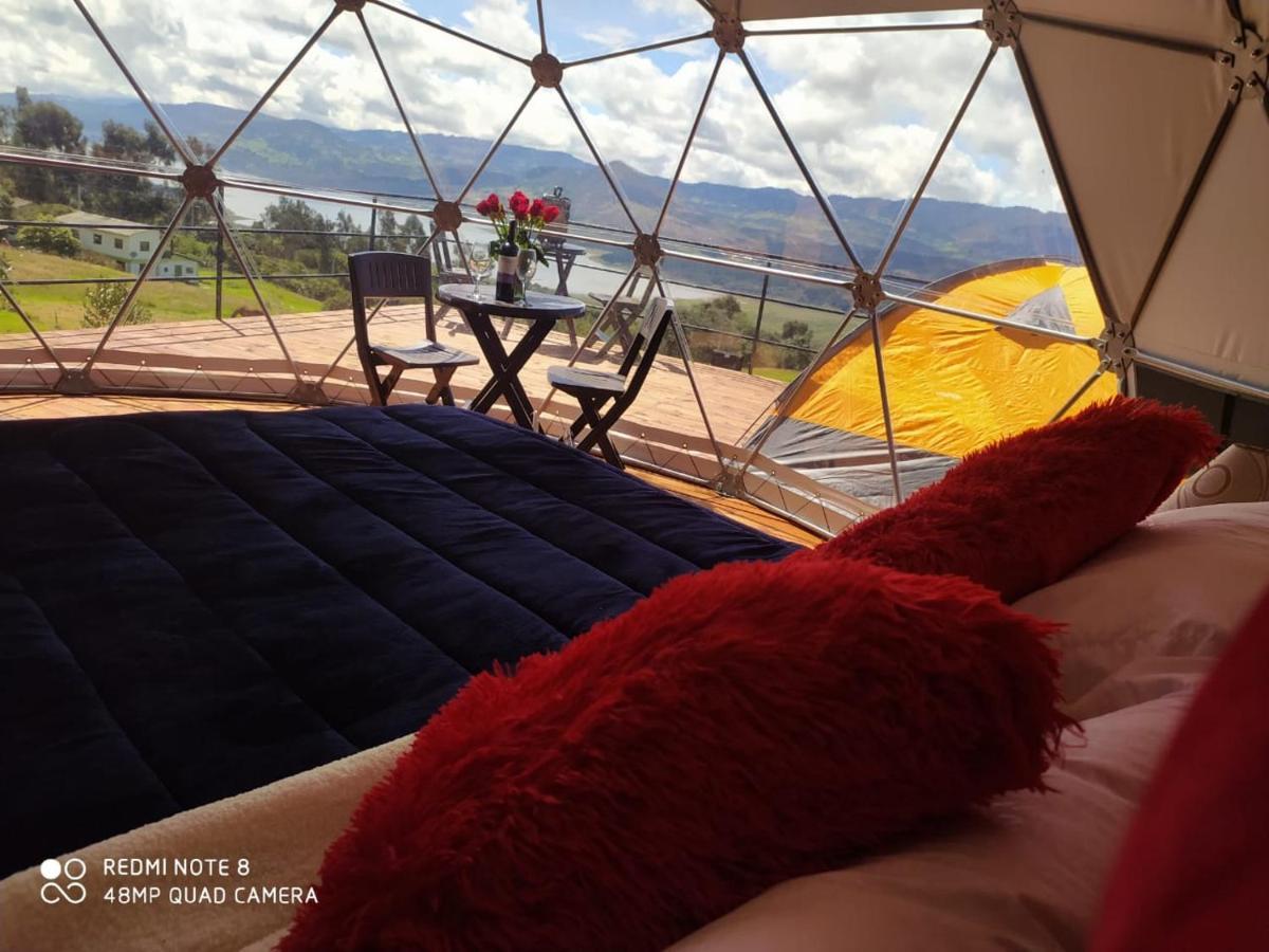 Glamping Hermoso Amanecer Гуатавита Экстерьер фото