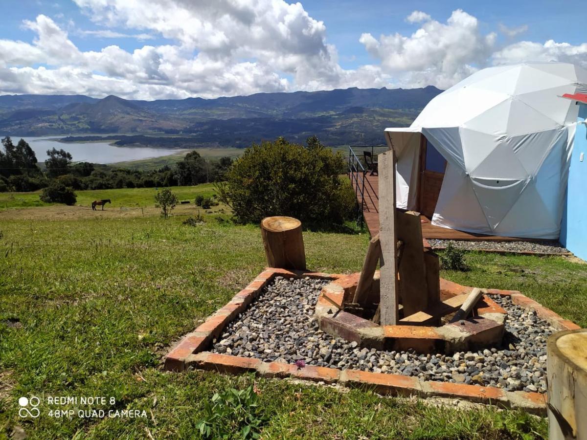 Glamping Hermoso Amanecer Гуатавита Экстерьер фото