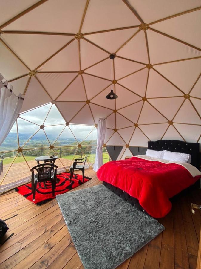Glamping Hermoso Amanecer Гуатавита Экстерьер фото
