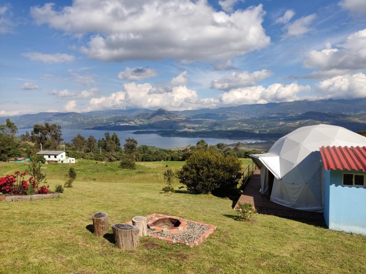 Glamping Hermoso Amanecer Гуатавита Экстерьер фото
