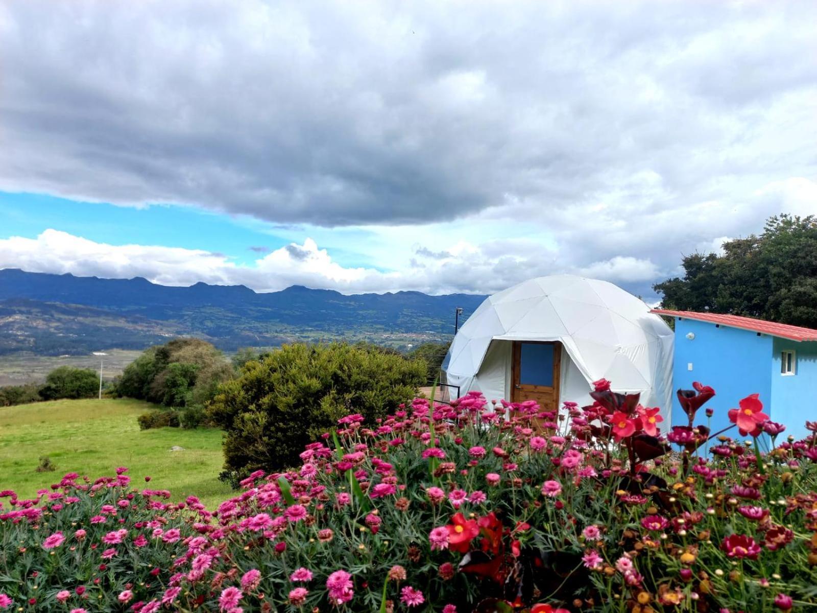 Glamping Hermoso Amanecer Гуатавита Экстерьер фото